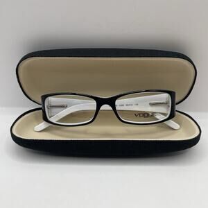 Vogue VO 2593 1306 White Eyeglasses Frame 50-15-130 NWOT Rectangular Full Rim